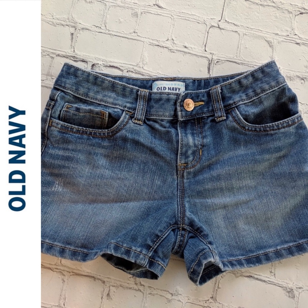 EUC Old Navy Adjstable Waist Denim Shorts, Sz. 10